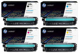 HP 508X NON-OEM Compatible Toner Cartridges (CF360X CF361X CF362X CF363X)