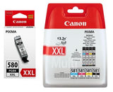 Canon 580XXL/581XXL NON-OEM Compatible Ink Cartridges (PGI-580/CLI-581)