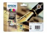 Espon 16XL NON-OEM Compatible Ink Cartridges (Pen & Crossword T1636)